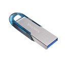 SanDisk Ultra Flair USB 3.0 Flash Drive - 128GB (Blue) (SDCZ73–128G–G46B)