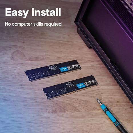 Crucial 8GB DDR5-5600 UDIMM RAM (CT8G56C46U5)