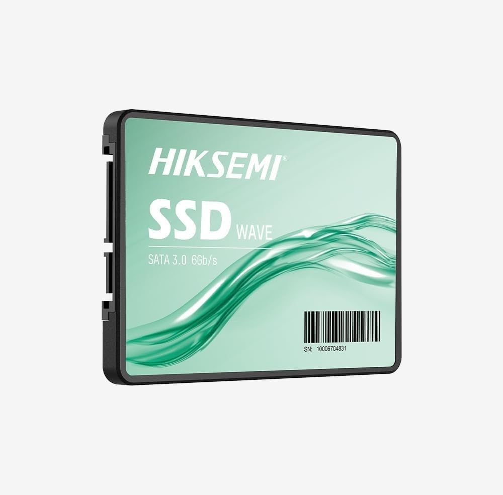 Hikvision HIKSEMI WAVE(S) SATA SSD Solid State Drive 2.5 Inch Sata3-256GB Up to 530MB/s (HS–SSD–WAVE–S–256G) 