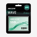 Hikvision HIKSEMI WAVE(S) SATA SSD Solid State Drive 2.5 Inch Sata3-256GB Up to 530MB/s (HS–SSD–WAVE–S–256G) 