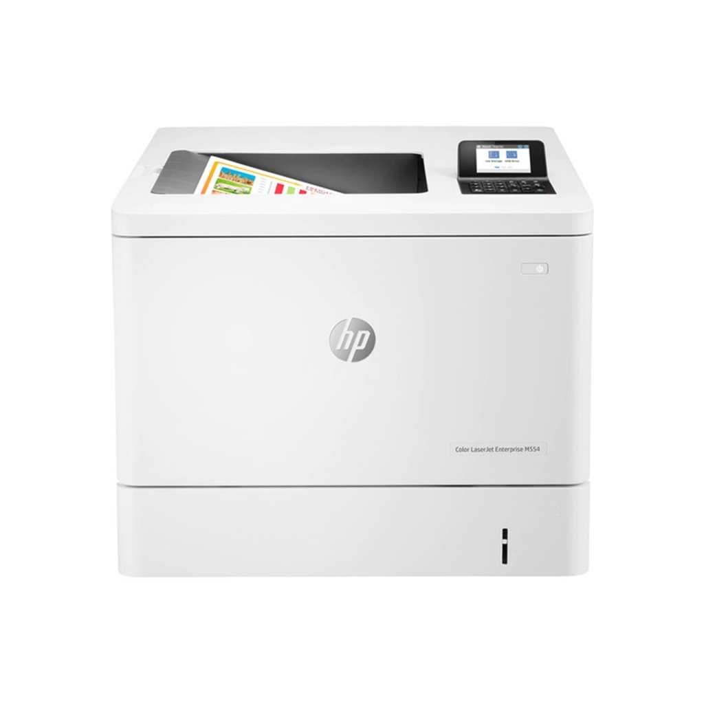 اتش بي طابعة ليزر جيت Enterprise M554dn دوبلكس