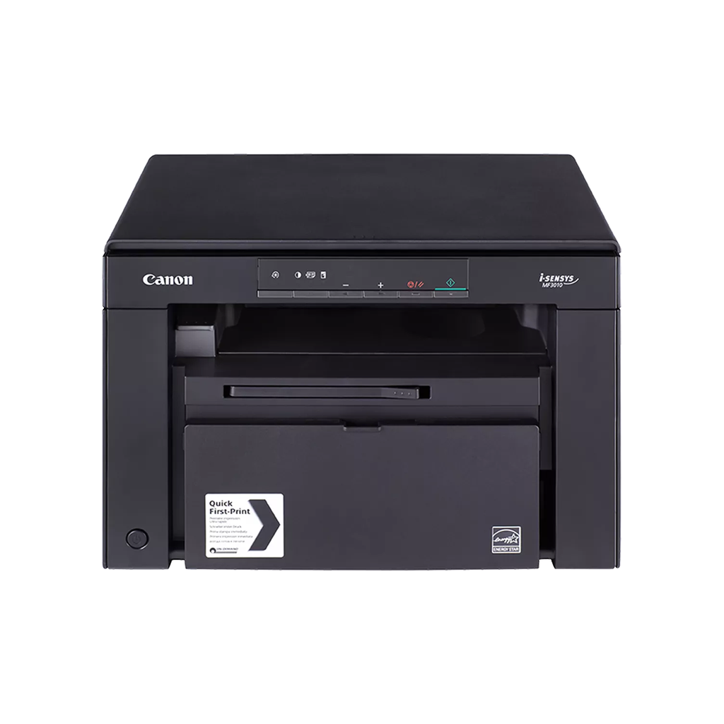 طابعة ليزر Canon I-SENSYS MF3010 متعددة الوظائف (5252B004AB) - طباعة سريعة وعملية