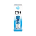 HP GT52 Cyan Original Ink (M0H54AE)