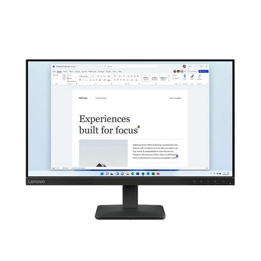 Lenovo 23.8" Inch L24-4e FHD Monitor (68C2KAC1SD)