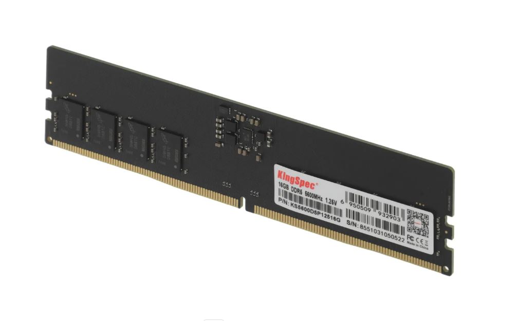 KingSpec 16GB 5600mhz DDR5 Desktop Memory (KS5600D5P12516G)