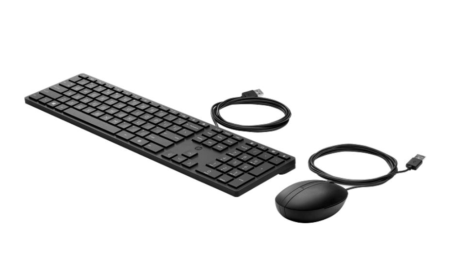 HP Wired Desktop 320MK Mouse and Keyboard (9SR36UT)
