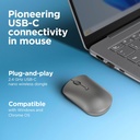 Lenovo 540 USB-C Wireless Compact Mouse (GY51D20867)   