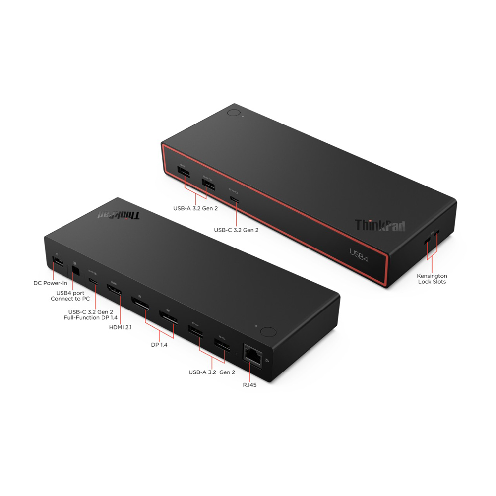 Lenovo ThinkPad USB4 Dock 5000 (100W Adapter)