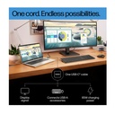 HP 34" P34hc G4 WQHD USB-C Curved Monitor  (21Y56AS)
