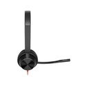 Poly Blackwire 3320 Stereo Microsoft Teams Certified USB-C Headset +USB-C/A Adapter (8X220AA) 
