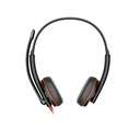 Poly Blackwire 3225 Stereo USB-C Headset +3.5mm Plug +USB-C/A Adapter (8X229AA) 