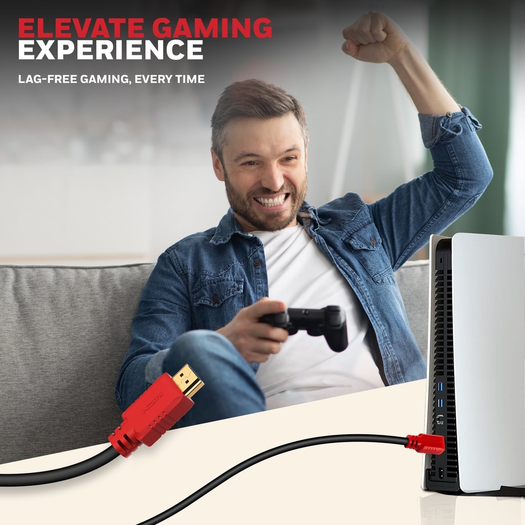 HDMI 5 Mtr with Ethernet (HC000003/HDM/5M/BLK)