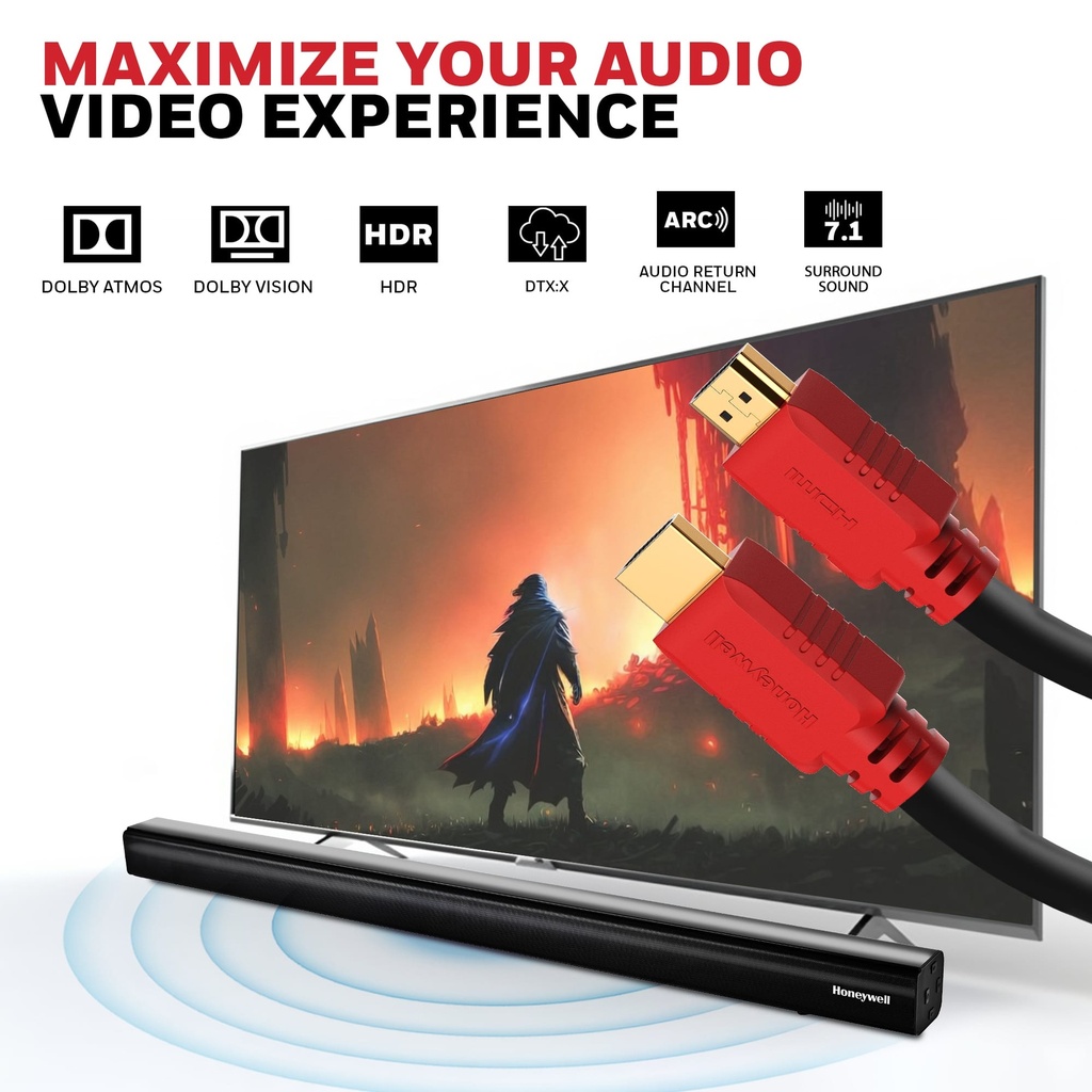 HDMI 5 Mtr with Ethernet (HC000003/HDM/5M/BLK)