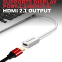 Honeywell HDMI to Mini Display port cable-White (HC000002/ADP/WHT)