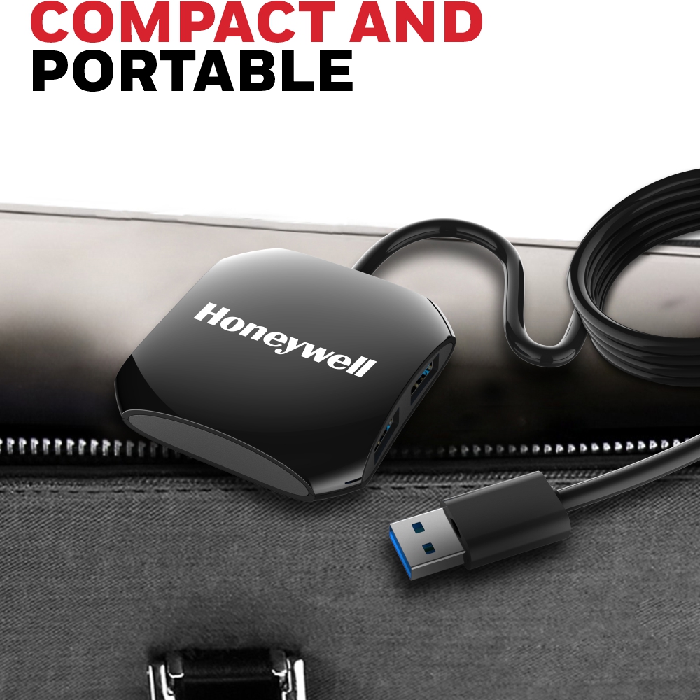 Honeywell Momentum 4 Port USB 3.0 Hub (HC000010/LAP/NPH/4U/3.0)