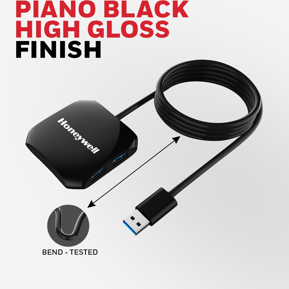 Honeywell Momentum 4 Port USB 3.0 Hub (HC000010/LAP/NPH/4U/3.0)