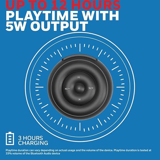 Honeywell Moxie V200 Wireless Bluetooth Speaker (HC000106/AUD/BTS/V200/BLU)