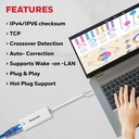 Honeywell USB 3.1 to Gigabit Ethernet Adapter (HC000010/ADP/WHT)