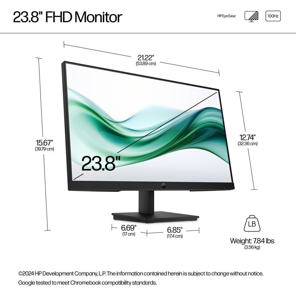 HP 24" Inch LED S3 PRO 324PV FHD Monitor (9U5C1AA)