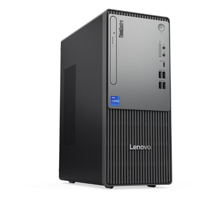 Lenovo ThinkCentre Neo 50T G5 Desktop Computer, Core I5–14400, 8GB, 512GB SSD (12UD00BYAX)