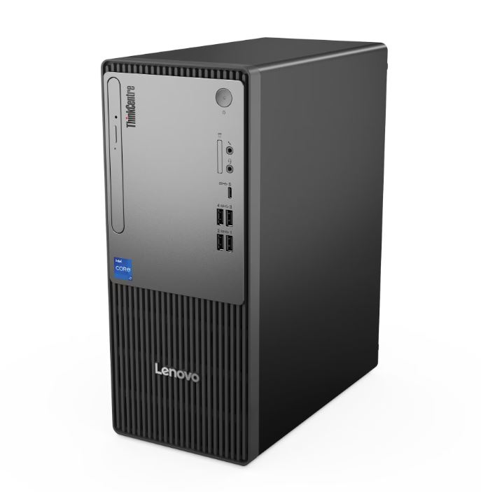 Lenovo ThinkCentre Neo 50T G5 Desktop Computer, Core I5–14400, 8GB, 512GB SSD (12UD00BYAX)