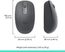 Logitech M196 Bluetooth Wireless Mouse (910-007459) 