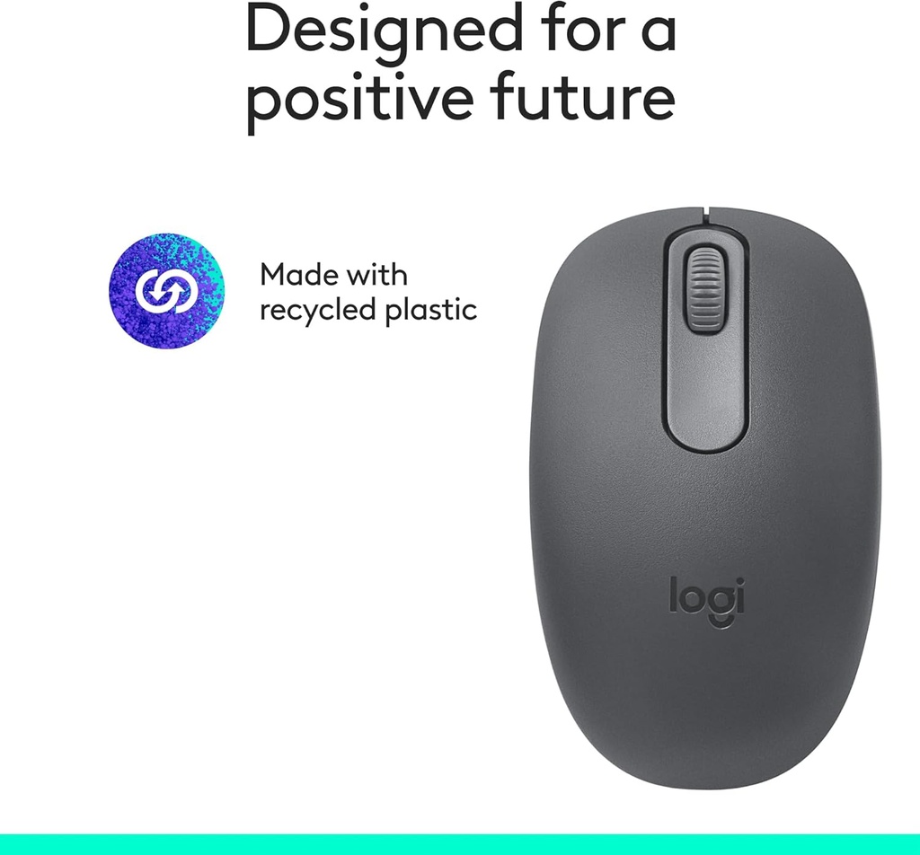 Logitech M196 Bluetooth Wireless Mouse (910-007459) 