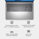 Dell 15 Laptop DC15250 Core I7–1355U, 16GB DDR4, 512GB SSD (DC15250)