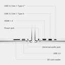 Dell 15 Laptop DC15250 Core I7–1355U, 16GB DDR4, 512GB SSD (DC15250)