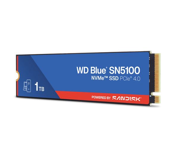 WD Blue SN5100 NVMe PCIe 4.0 Internal SSD - 1TB (WDS100T5BOE)