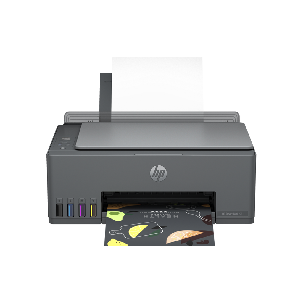 HP 581 Smart Tank 3-In-1 with Wireless Connectivity Printer (4A8D4A)