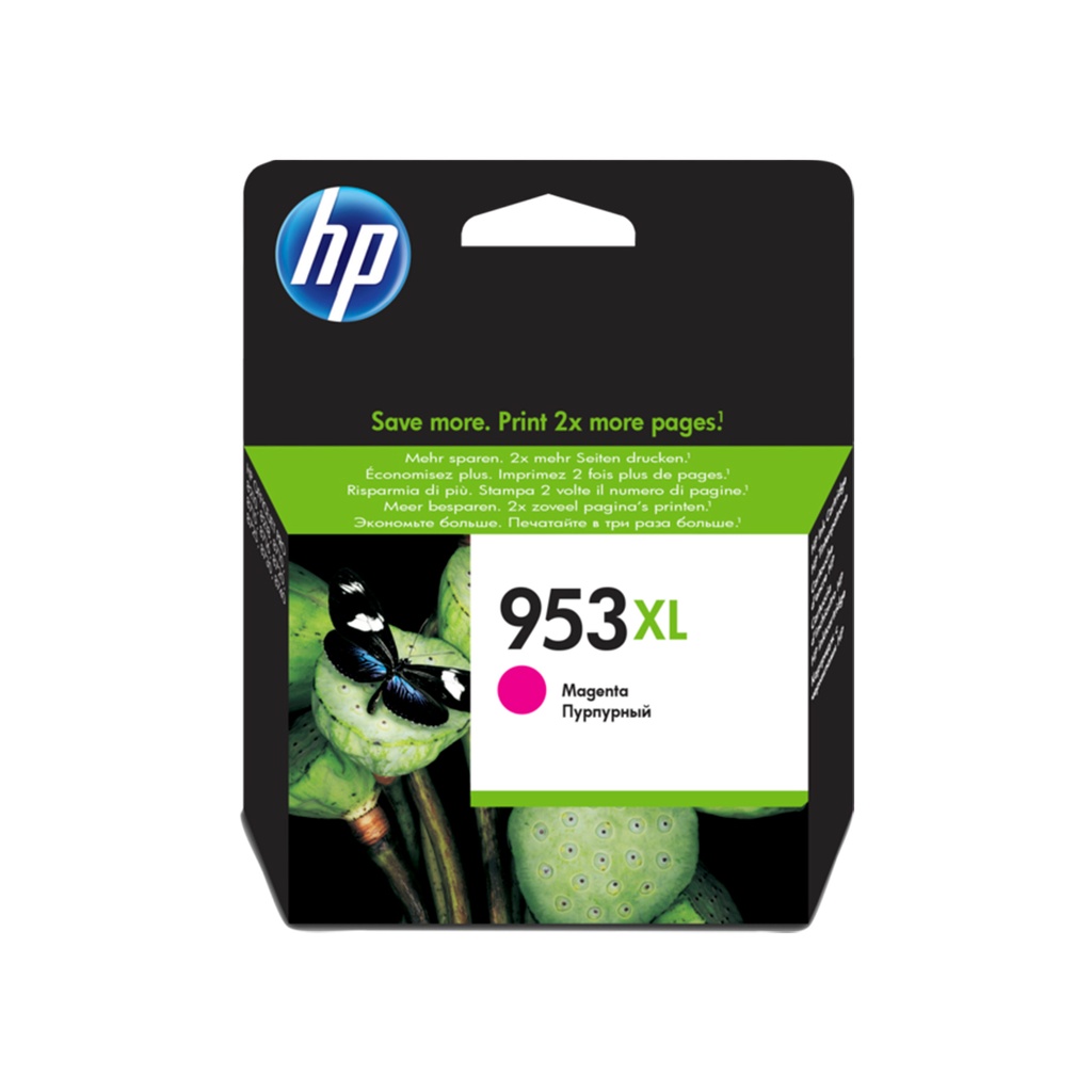 HP 953XL Magenta Ink Cartridge (F6U17AE)