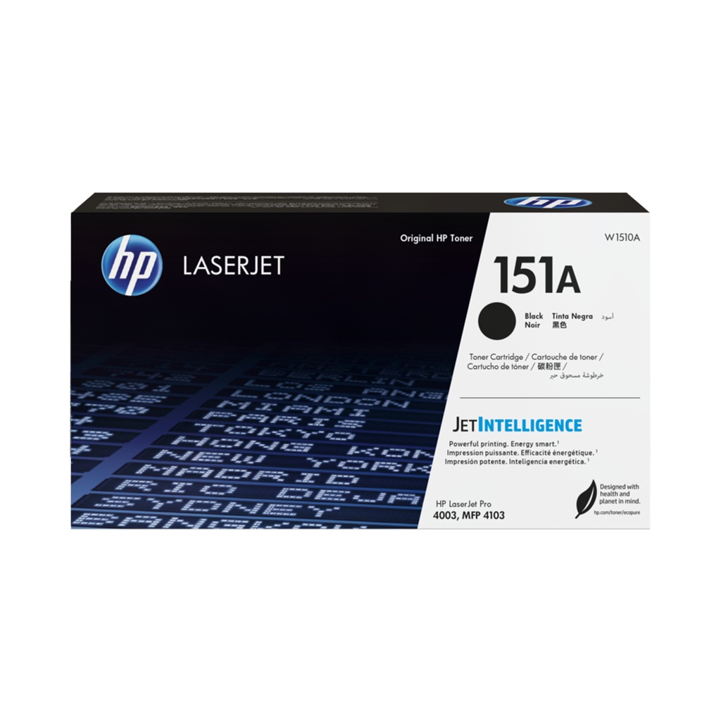 HP 151A Black LaserJet Toner Cartridge (W1510A)