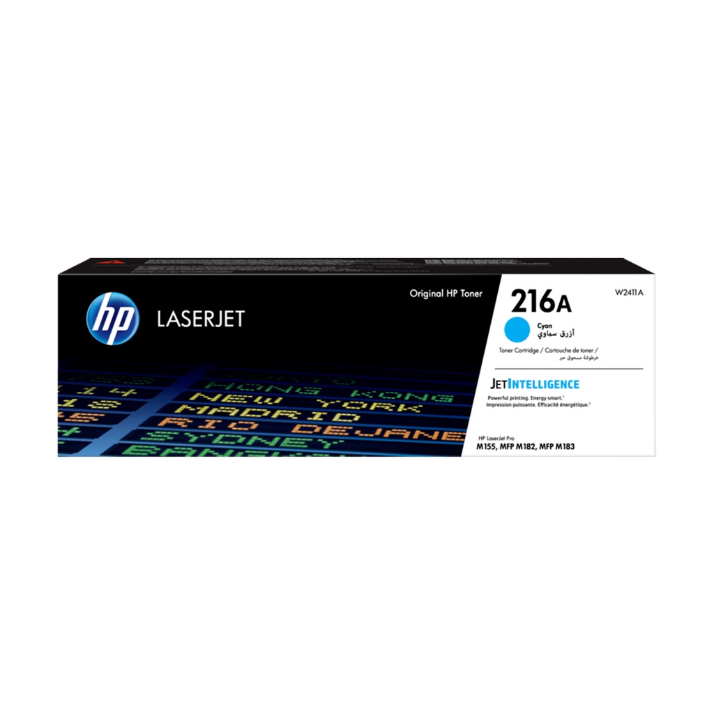 HP 216A Cyan Original LaserJet Toner Cartridge (W2411A)