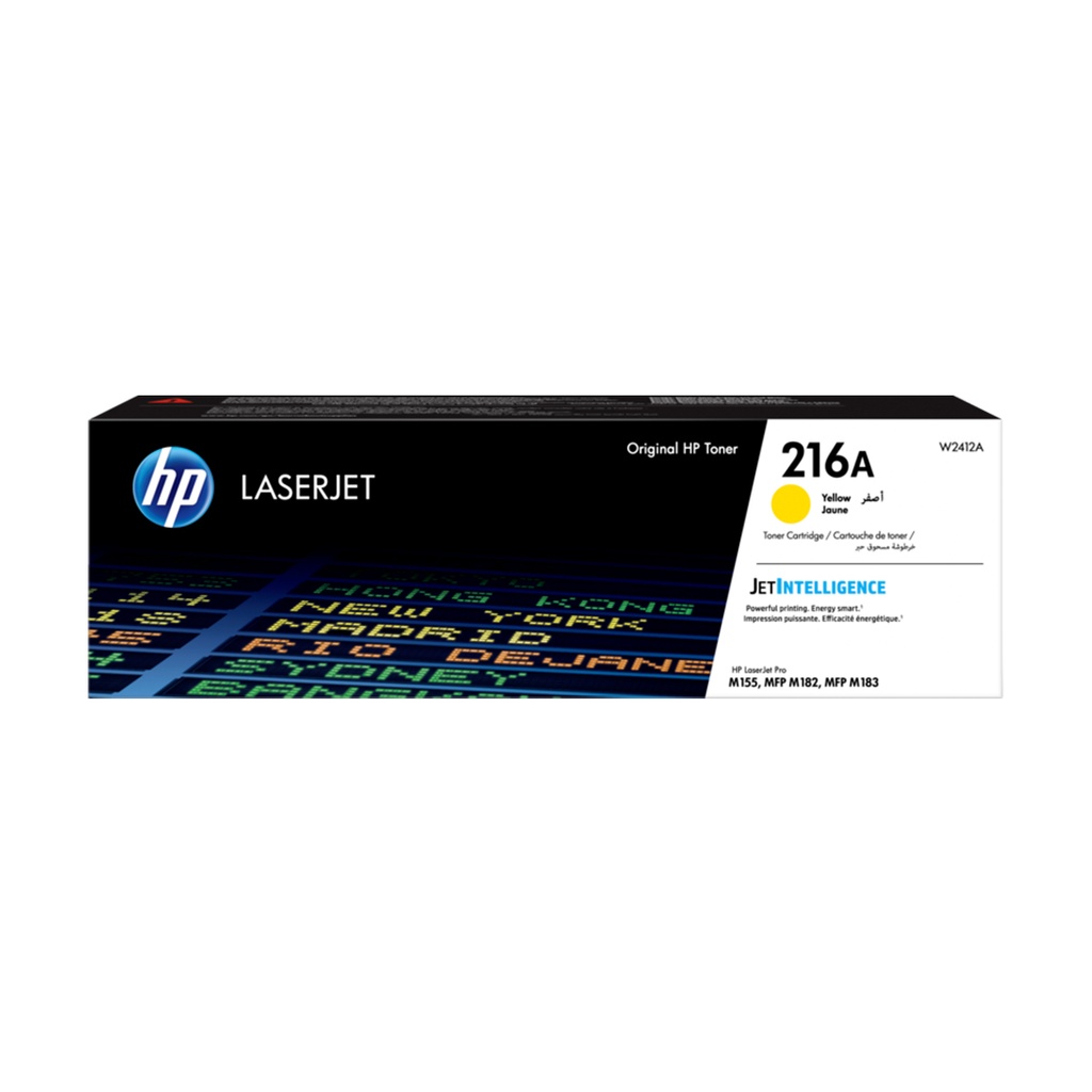 HP 216A Yellow Original LaserJet Toner Cartridge (W2412A)