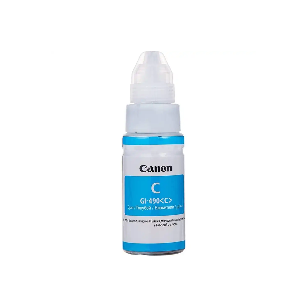Canon GI-490 Cyan Ink Cartridge (0664C001AB)