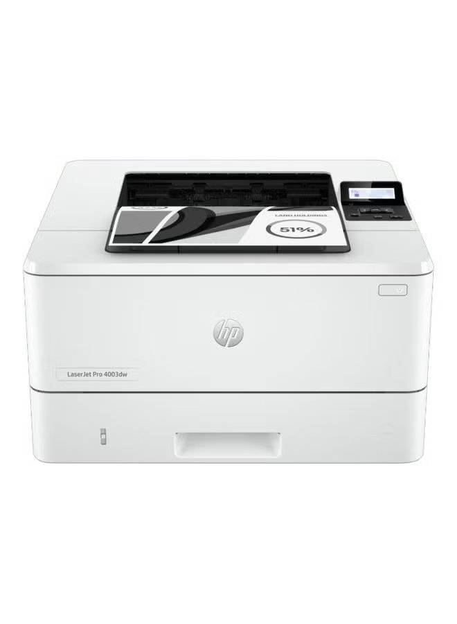 HP LaserJet Pro 4003dw Printer (2Z610A) – Fast, Secure, Wireless Duplex Printing 