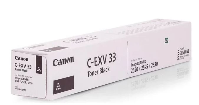 Canon Toner C-EXV 33 Black Toner Cartridge (2785B002AA)