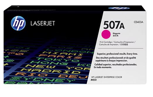 HP 507A Magenta LaserJet Toner Cartridge (CE403A)