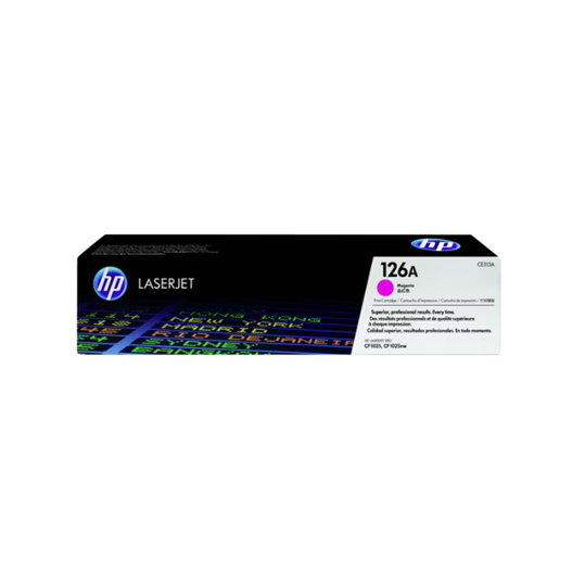 HP 126A Magenta Original LaserJet Toner Cartridge (CE313A)