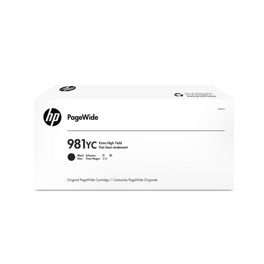 خرطوشة حبر HP (981YC) سوداء عالية السعة [20 ألف صفحة] PageWide (L0R20YC)