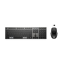 HP 725 Multi-Device Rechargeable Wireless Keyboard and Mouse Combo (9T5B0UT)