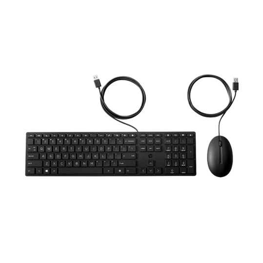 HP Wired Desktop 320MK Mouse and Keyboard (9SR36UT)