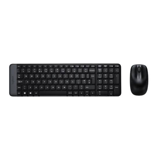 Logitech Mk220 Wireless Keyboard with Mouse Combo (920–003160)