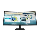 شاشة اتش بي المنحنية مقاس 34 بوصة P34hc G4 WQHD USB-C (21Y56AS)