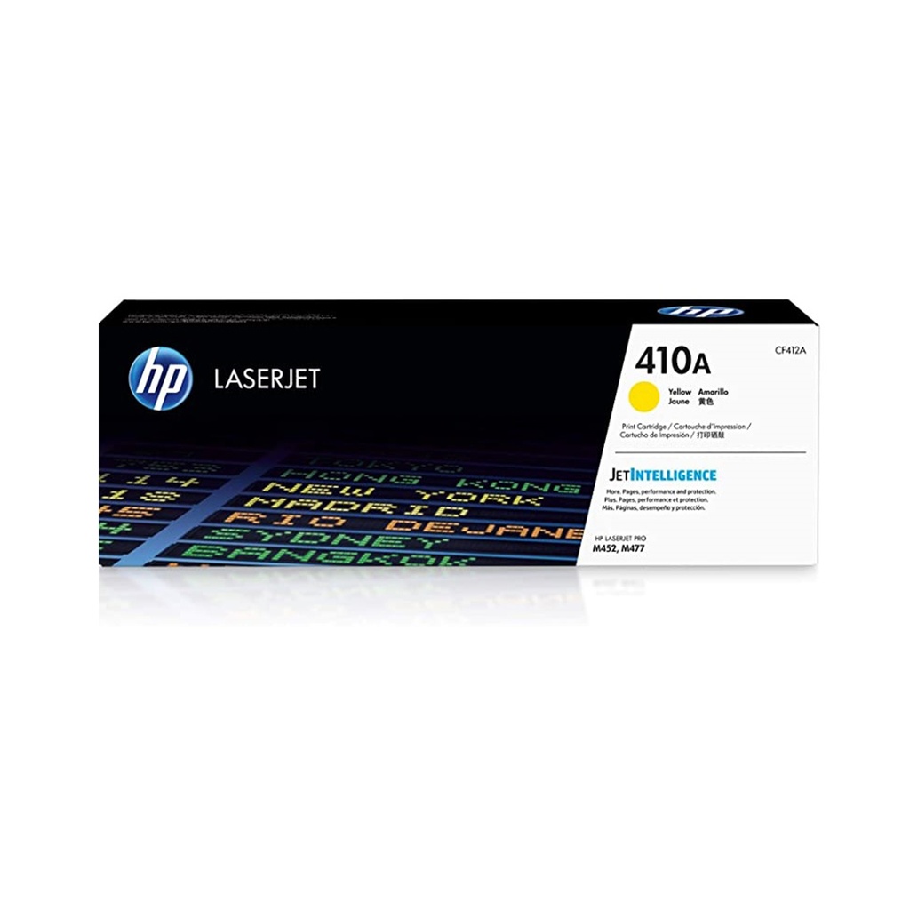 HP 410A Yellow Original Laserjet Toner Cartridge (CF412A)