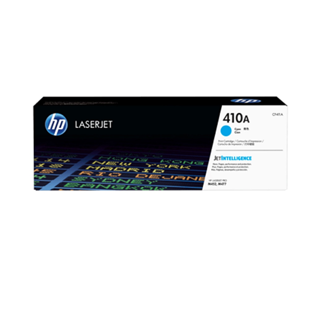 HP 410A Cyan LaserJet Toner Cartridge (CF411A)