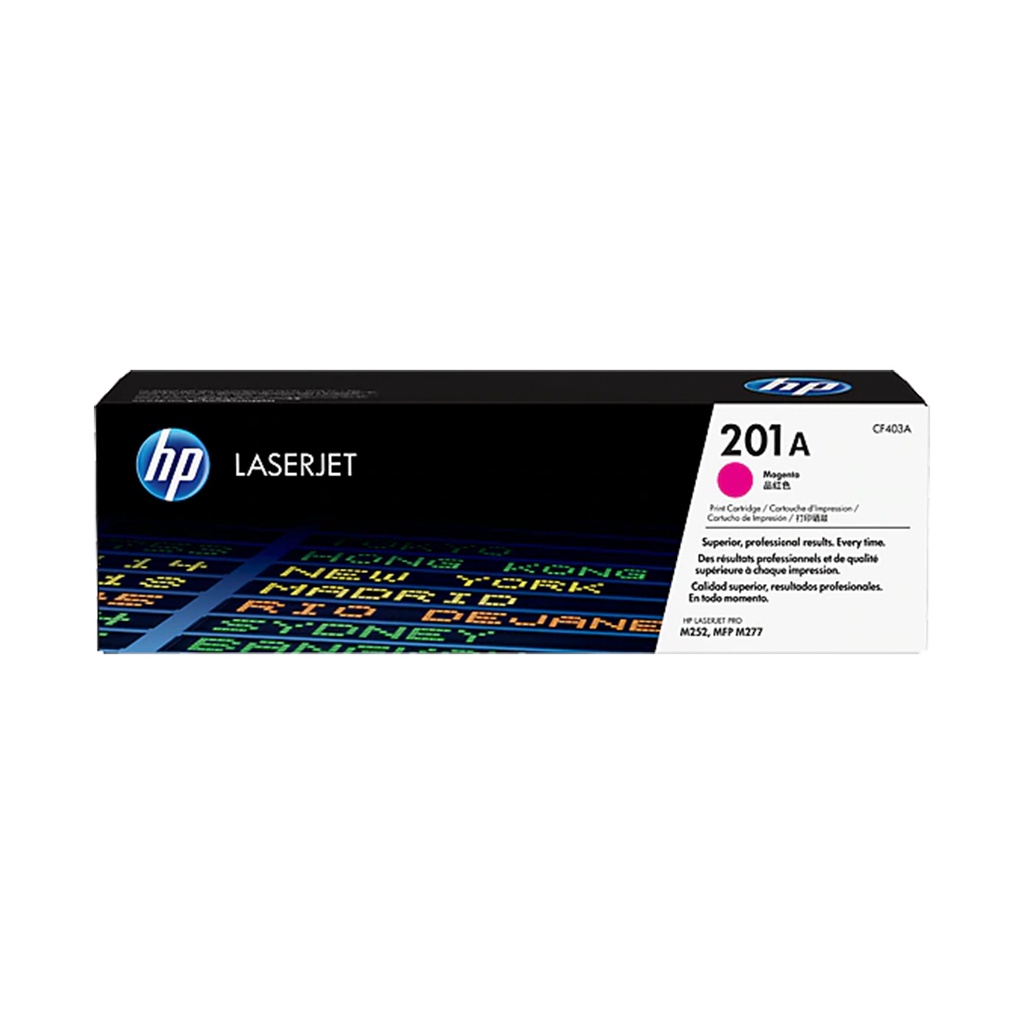 خرطوشة حبر ليزرجيت أصلية أرجوانية HP 201A (Cf403A)