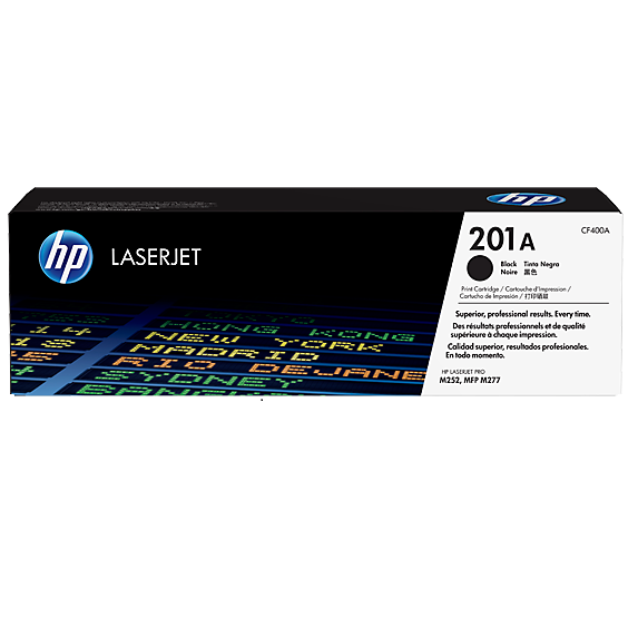 HP 201A Black Laser Toner Cartridge (CF400A)