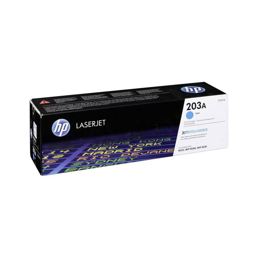 Toner HP 203A Cyan Original Laserjet  Cartridge (CF541A)